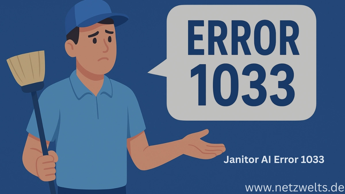 Janitor AI Error 1033